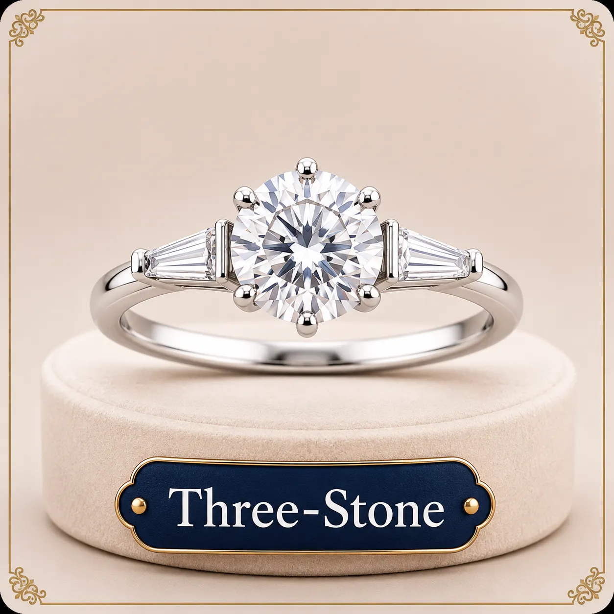 Three Stone Rings